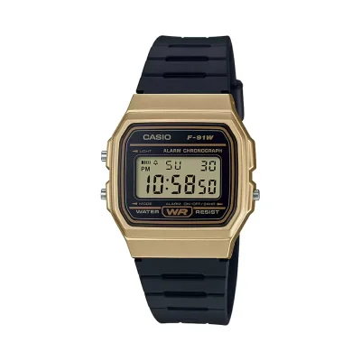 Casio F-91WM-9ADF Vintage Digital Resin Belt Watch