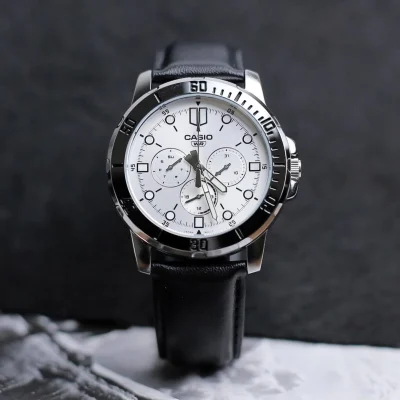Casio MTP-VD300L-7EUDF Enticer Multifunction Belt Watch