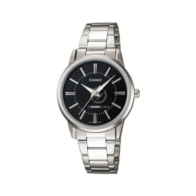 CASIO LTP-1303D-1AVDF ENTICER SILVER LADIES CHAIN WATCH