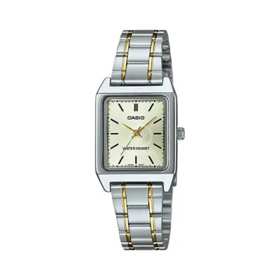 CASIO LTP-V007SG-9EUDF STANDARD TWO-TONE LADIES CHAIN WATCH