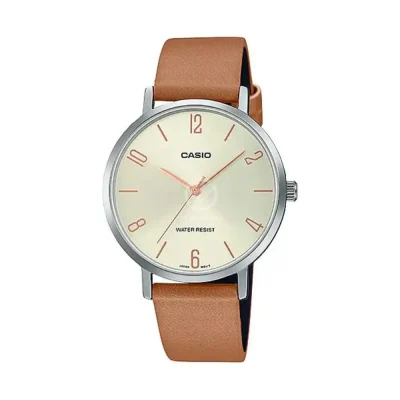 CASIO LTP-VT01L-5BUDF STANDARD LADIES BELT WATCH