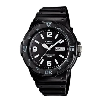 Casio MRW-200H-1B2VDF Youth Day Date Resin Belt Watch