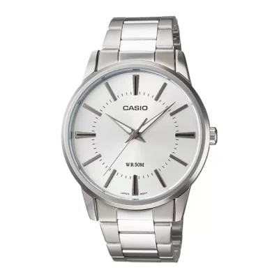 Casio MTP-1303D-7AVDF Enticer Silver Chain Watch