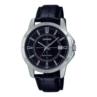 Casio MTP-V004L-1CUDF Standard Date Belt Watch