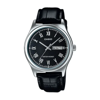 Casio MTP-V006L-1BUDF Standard Day Date Belt Watch