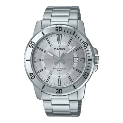 Casio MTP-VD01D-7CVUDF Enticer Date Chain Watch