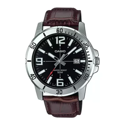 Casio MTP-VD01L-1BVUDF Enticer Date Belt Watch