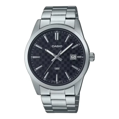 Casio MTP-VD03D-1AUDF Enticer Date Chain Watch
