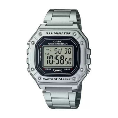 Casio W-218HD-1AVDF Youth Digital Chain Watch